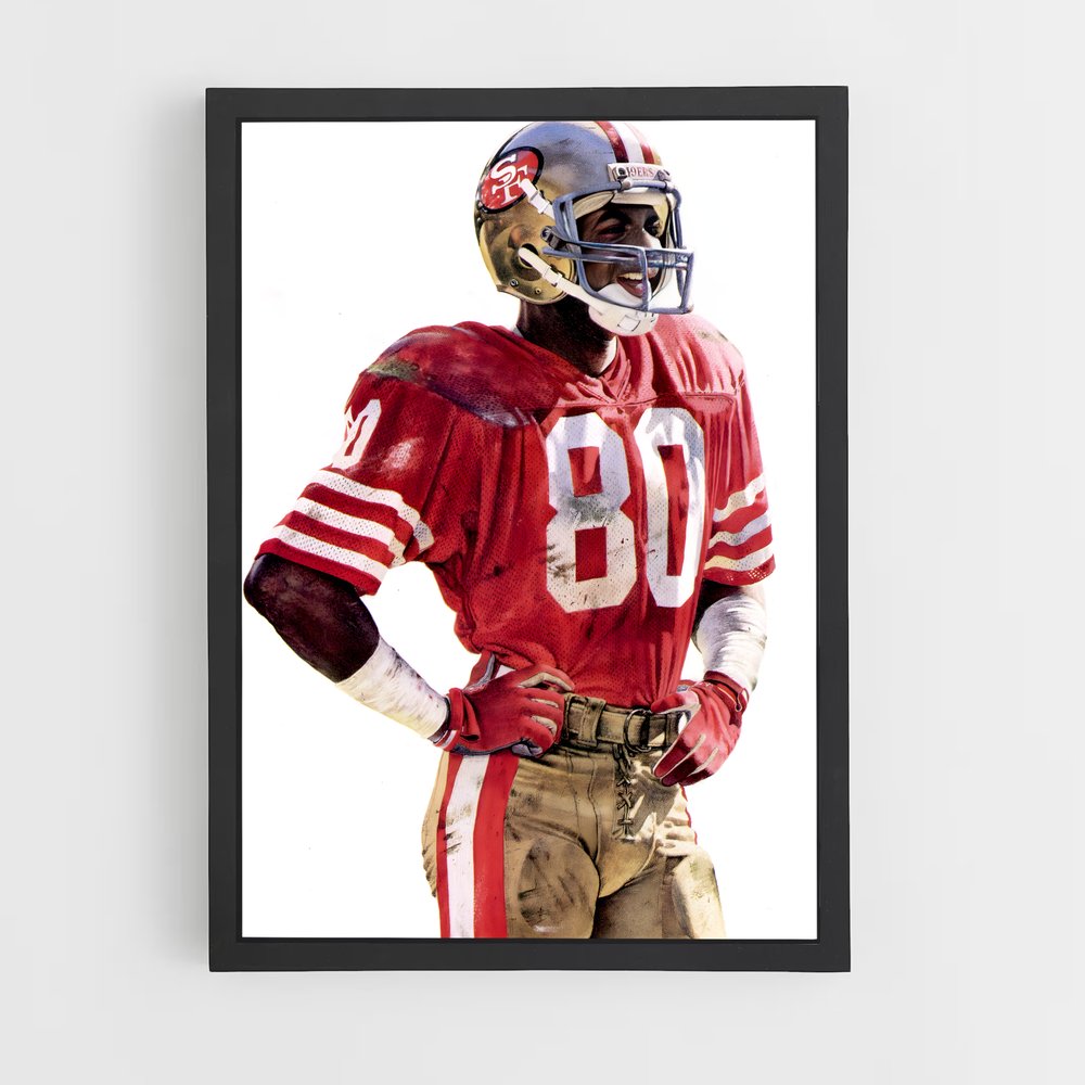 ap-jerry rice-6 cadre Noir