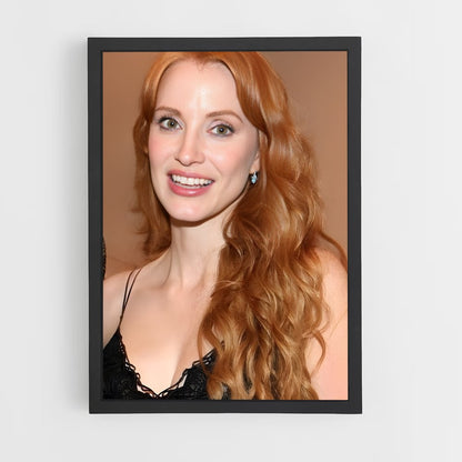 ap-jessica chastain-10 cadre Noir