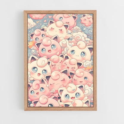 ap-jigglypuff-3 cadre Bois clair