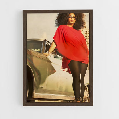 ap-jill scott-1 cadre Bois foncé