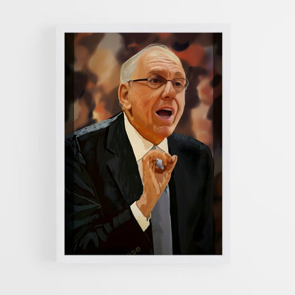 ap-jim boeheim-2 cadre Blanc