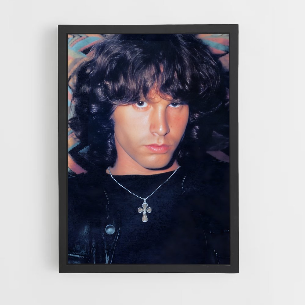 ap-jim morrison-3 cadre Noir