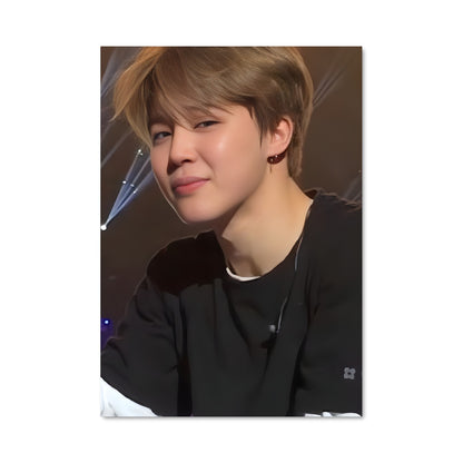 Poster Jimin en Noir