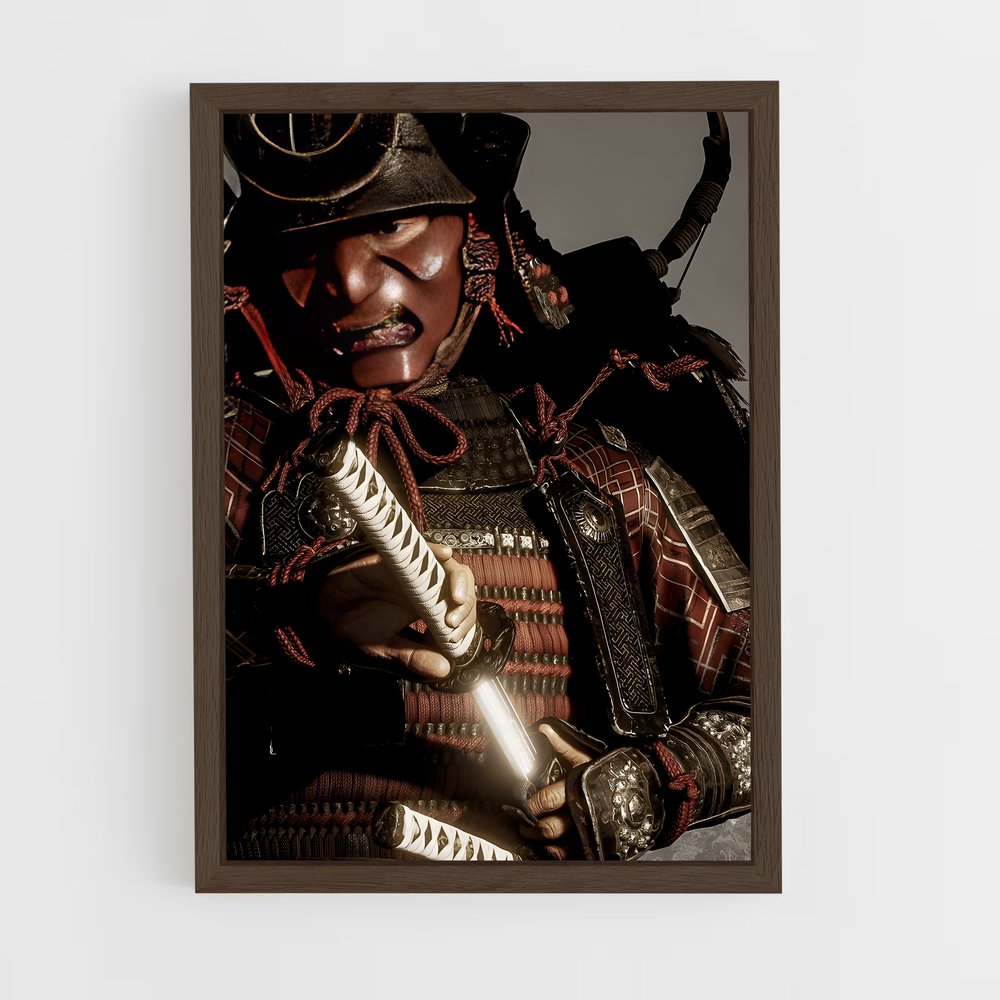 ap-jin sakai-7 cadre Bois foncé