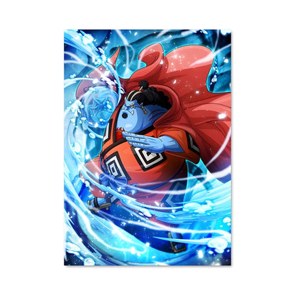 Poster Dragon Bleu