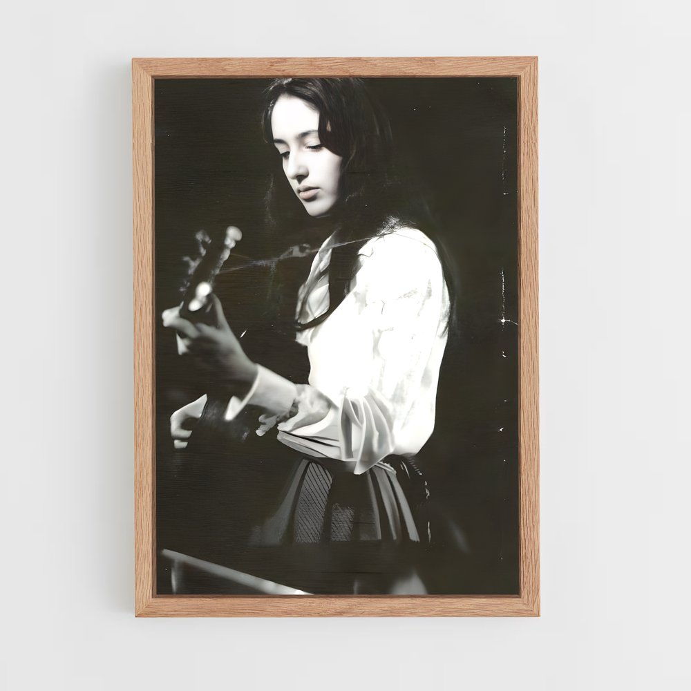ap-joan baez-2 cadre Bois clair