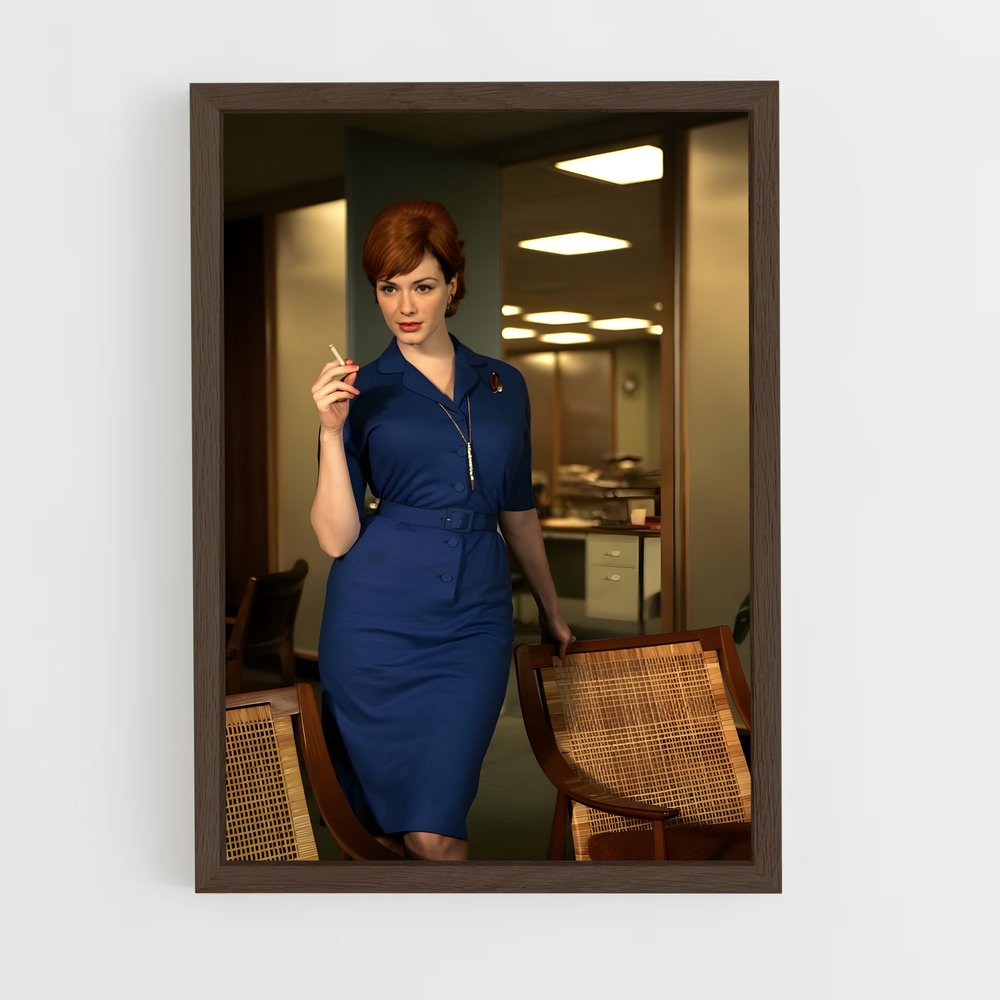 ap-joan holloway-5 cadre Bois foncé