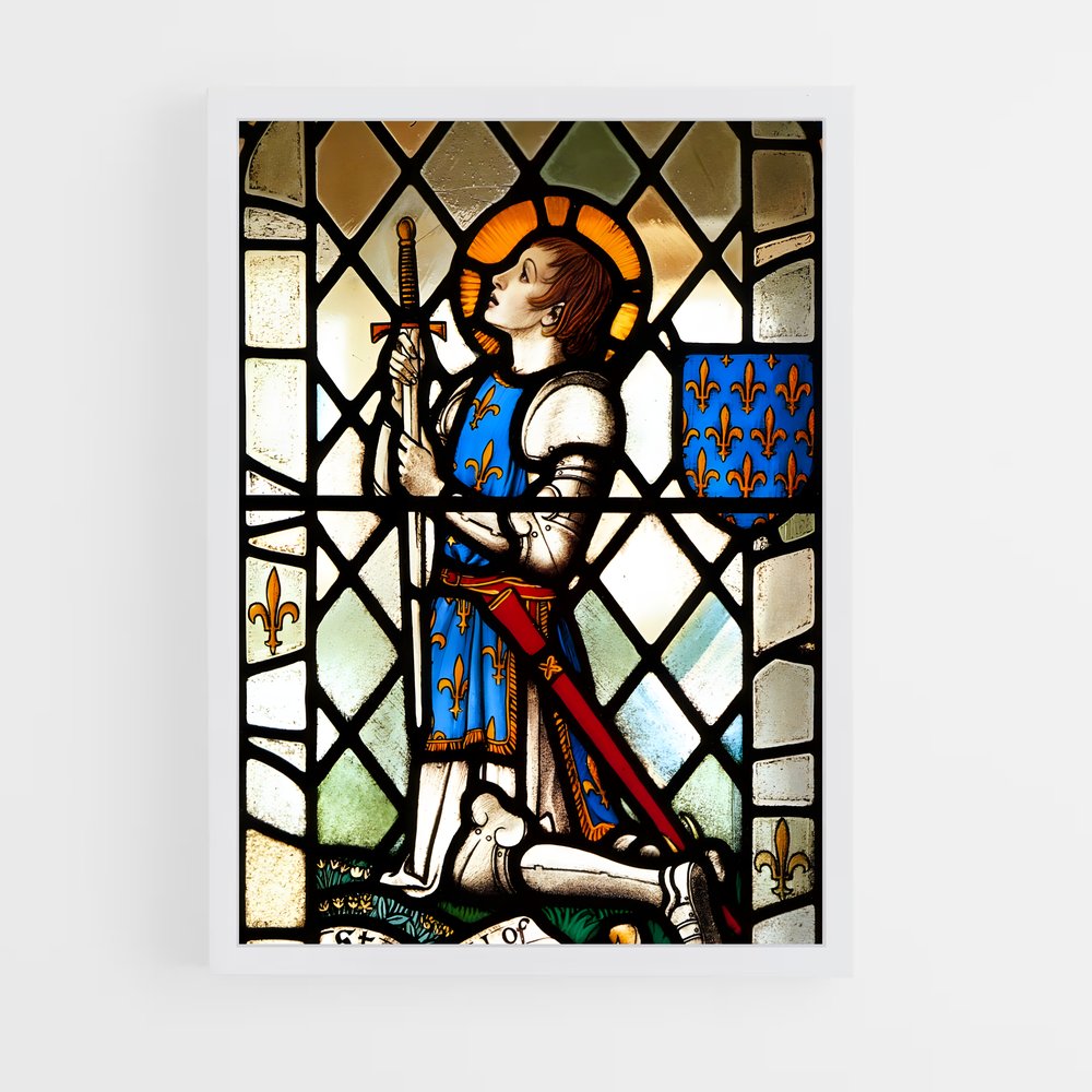 ap-joan of arc-12 cadre Blanc