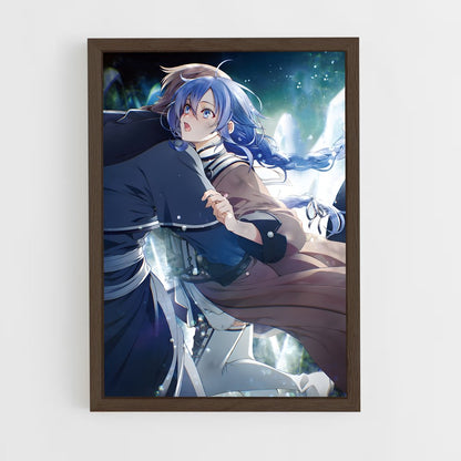 ap-jobless reincarnation-12 cadre Bois foncé