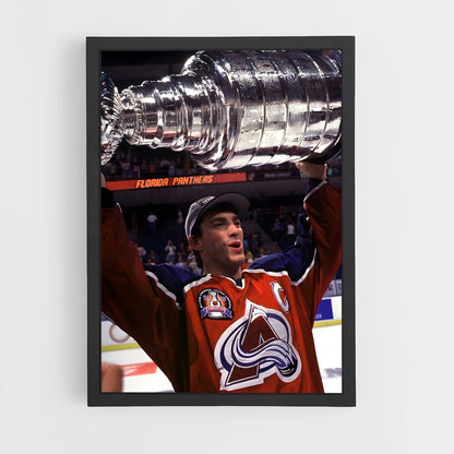ap-joe sakic-1 cadre Noir