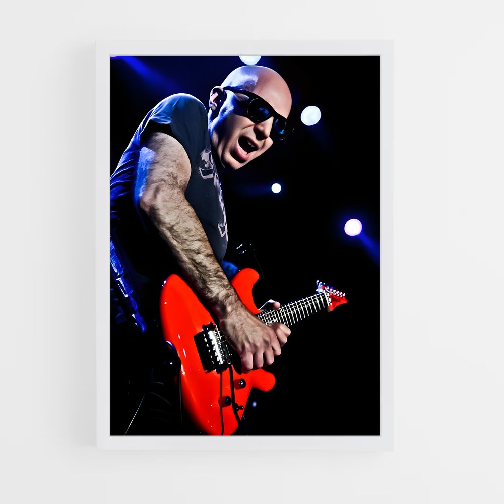 ap-joe satriani-1 cadre Blanc
