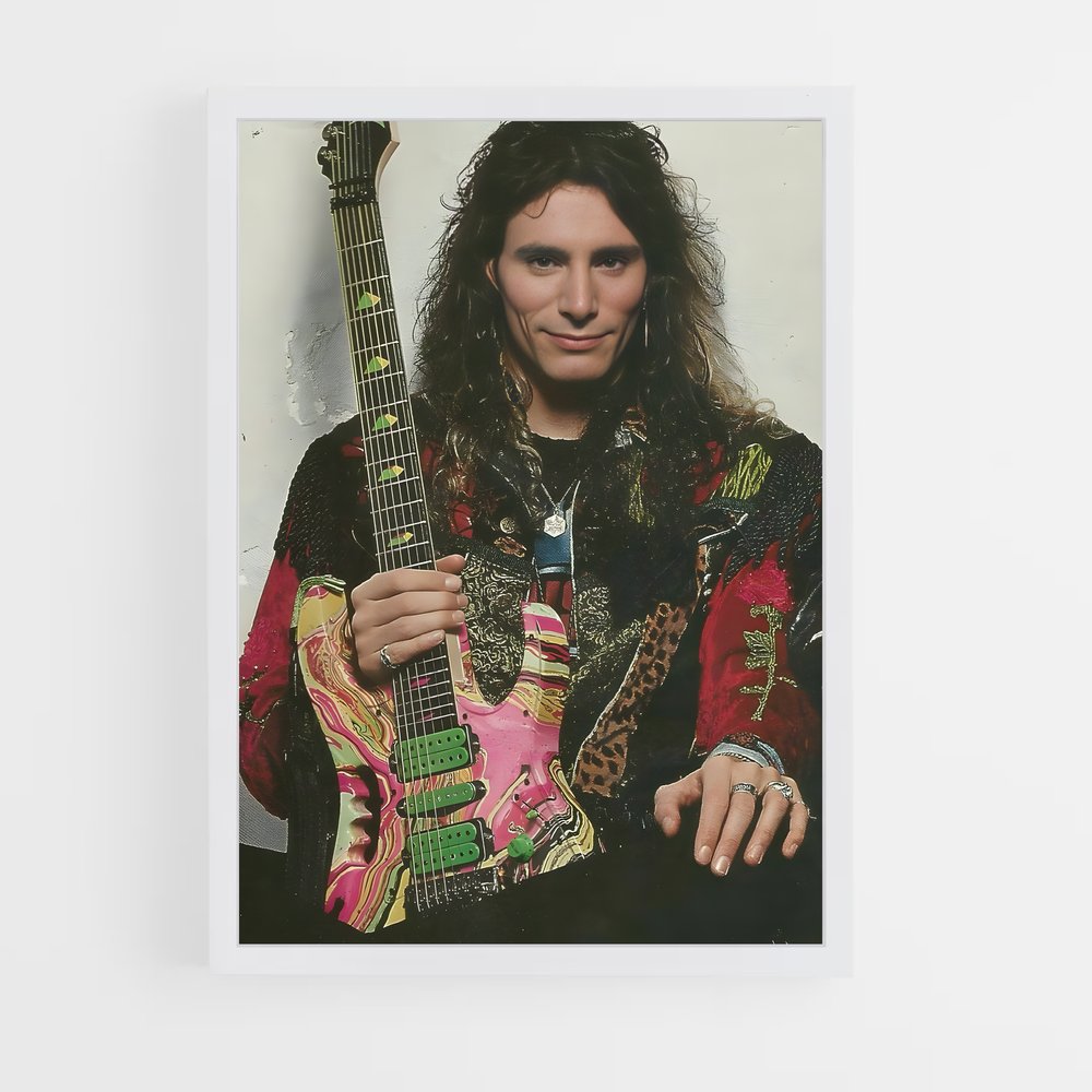 ap-joe satriani-9 cadre Blanc