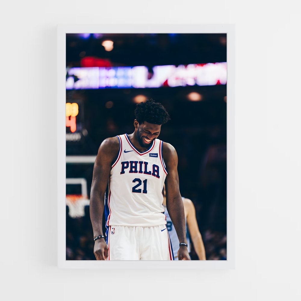 ap-joel embiid-2 cadre Blanc