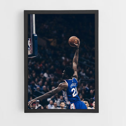 ap-joel embiid-8 cadre Noir