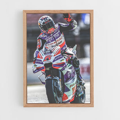 ap-johann zarco-5 cadre Bois clair