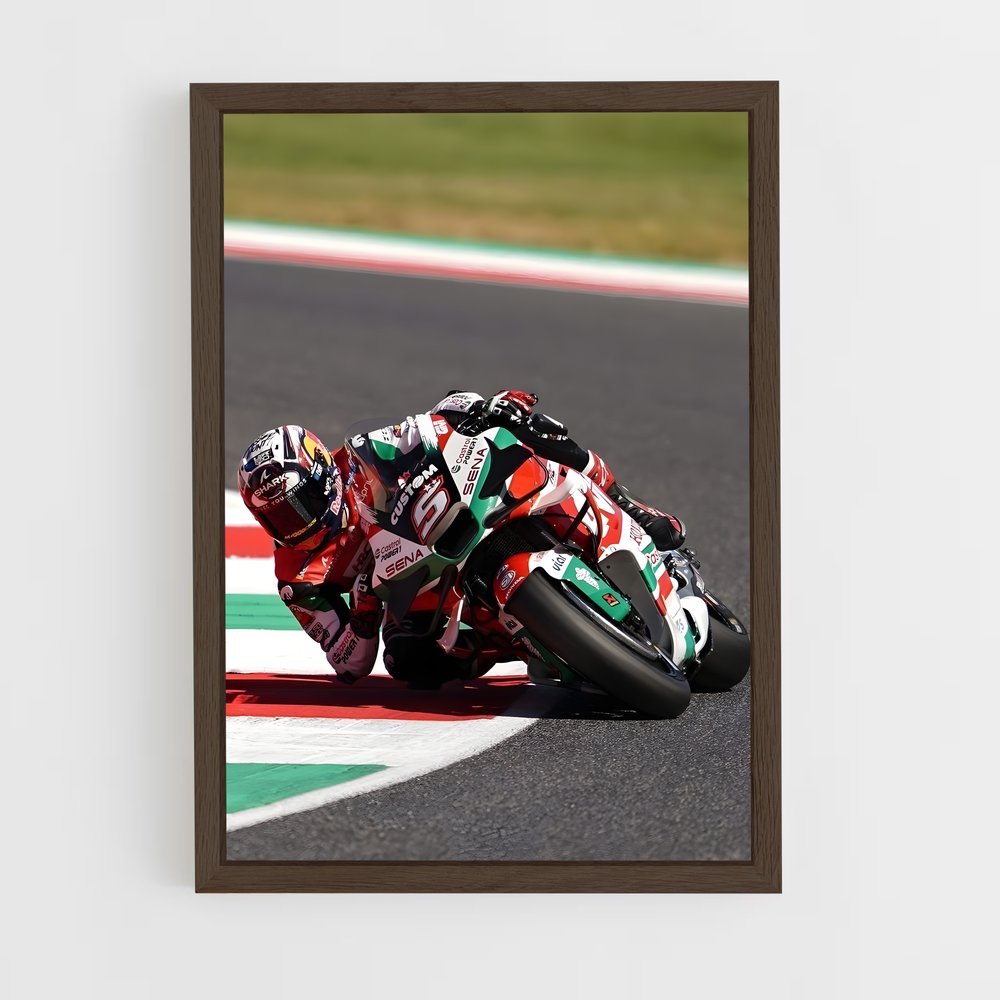 ap-johann zarco-7 cadre Bois foncé
