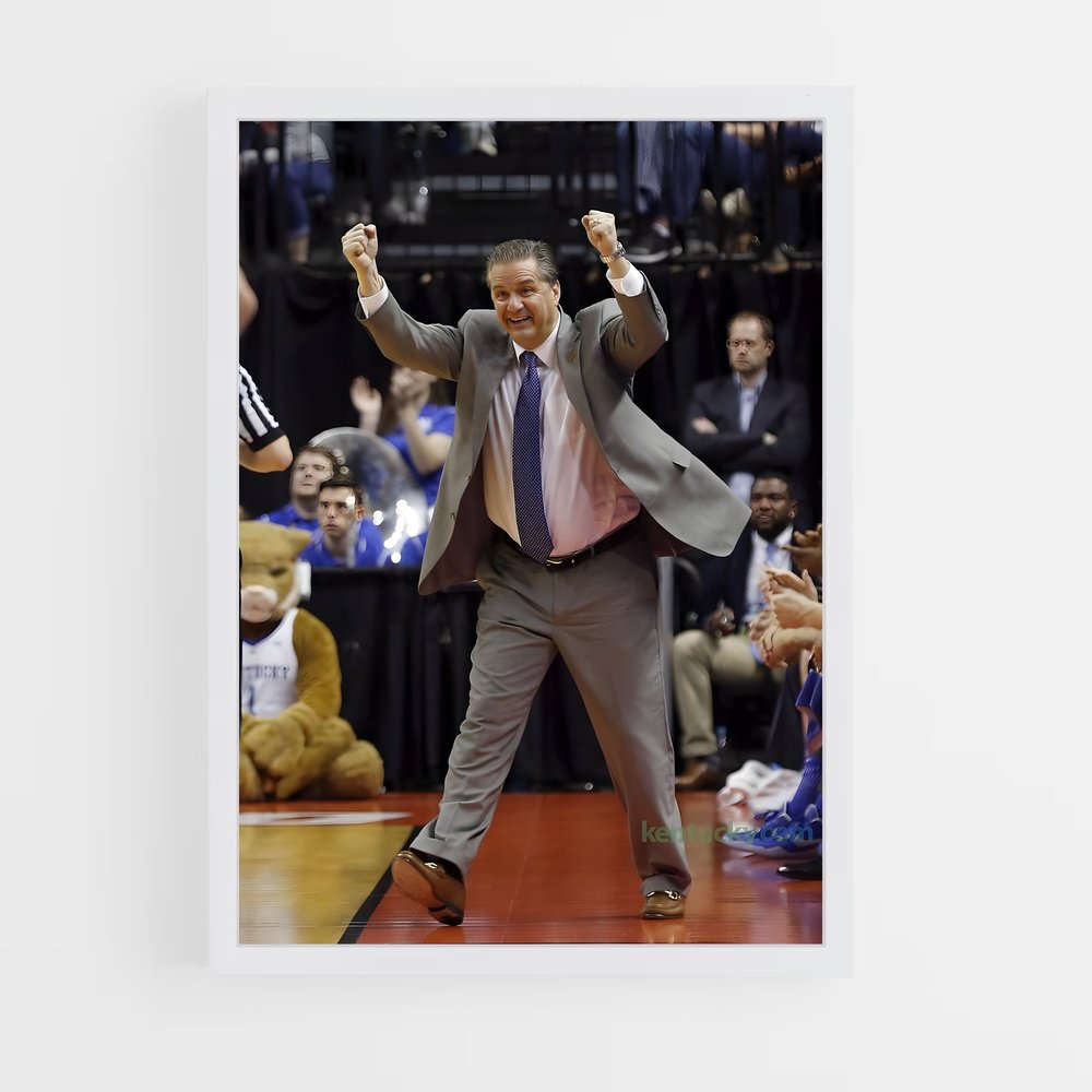 ap-john calipari-3 cadre Blanc