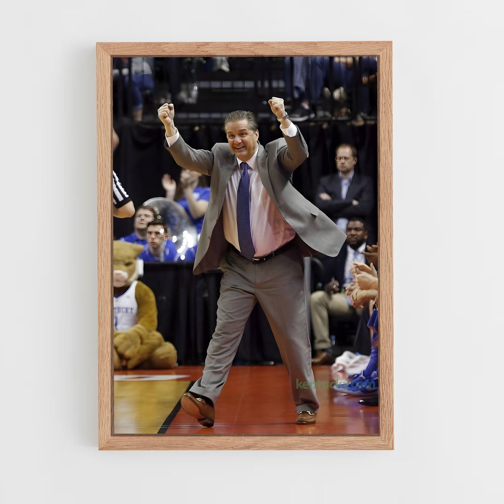 ap-john calipari-3 cadre Bois clair