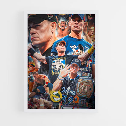 ap-john cena-7 cadre Blanc