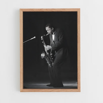 ap-john coltrane-3 cadre Bois clair