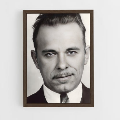 ap-john dillinger-2 cadre Bois foncé