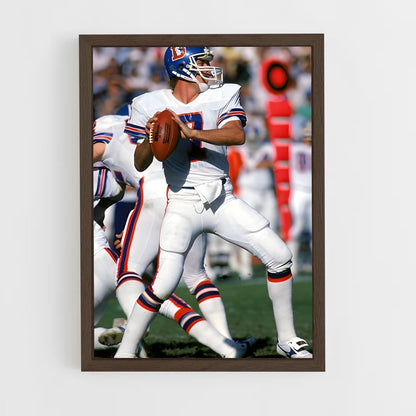 ap-john elway-5 cadre Bois foncé