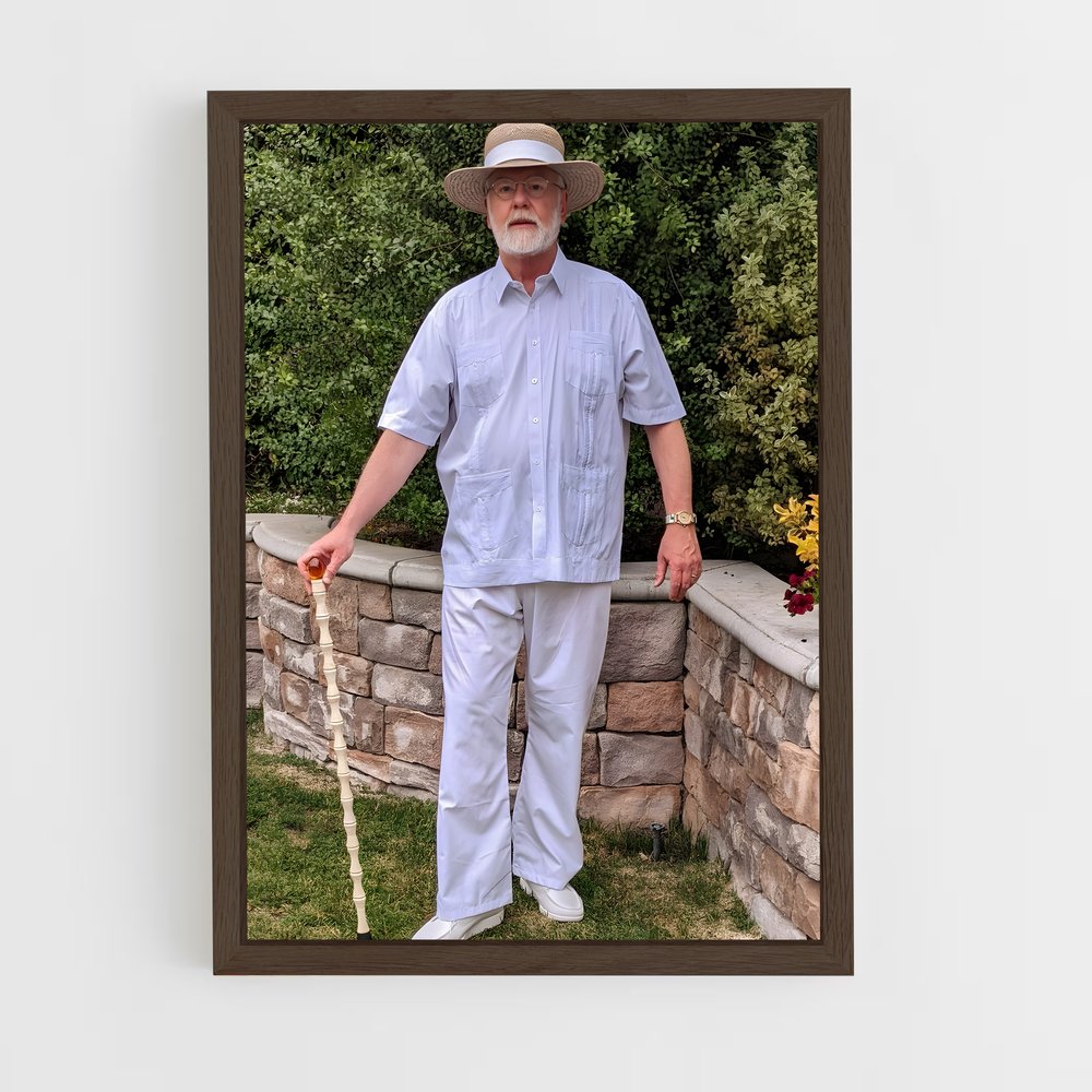 ap-john hammond-2 cadre Bois foncé
