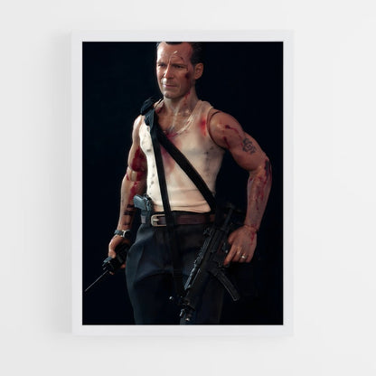 ap-john mcclane-7 cadre Blanc