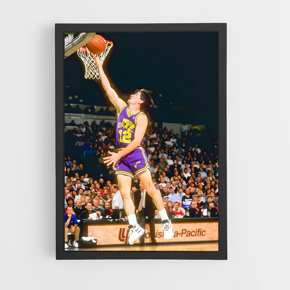 ap-john stockton-10 cadre Noir
