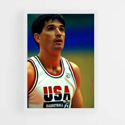 ap-john stockton-6 cadre Blanc