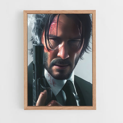 ap-john wick-2 cadre Bois clair