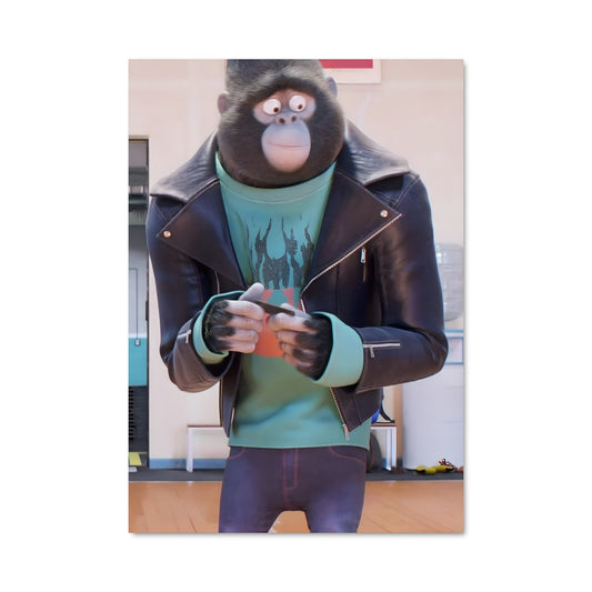 Poster Monsieur Singe