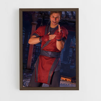 ap-johnny cage-2 cadre Bois foncé