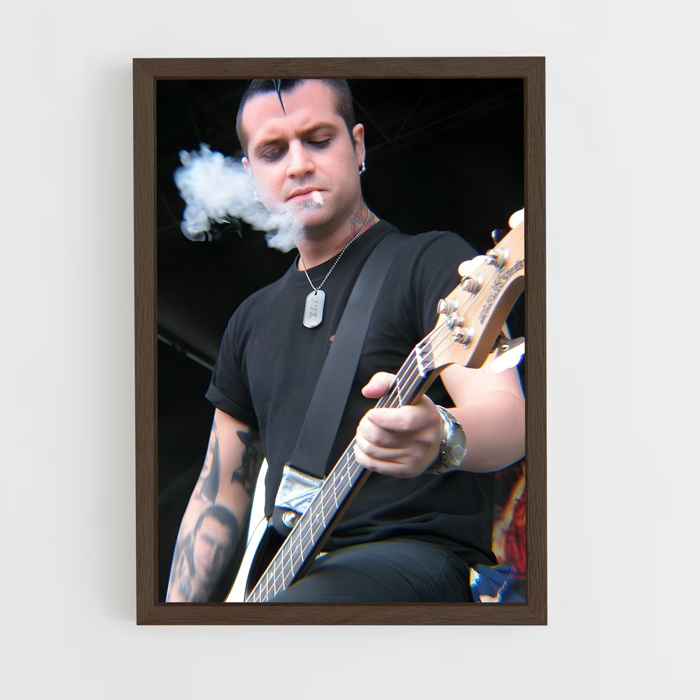 ap-johnny christ-1 cadre Bois foncé