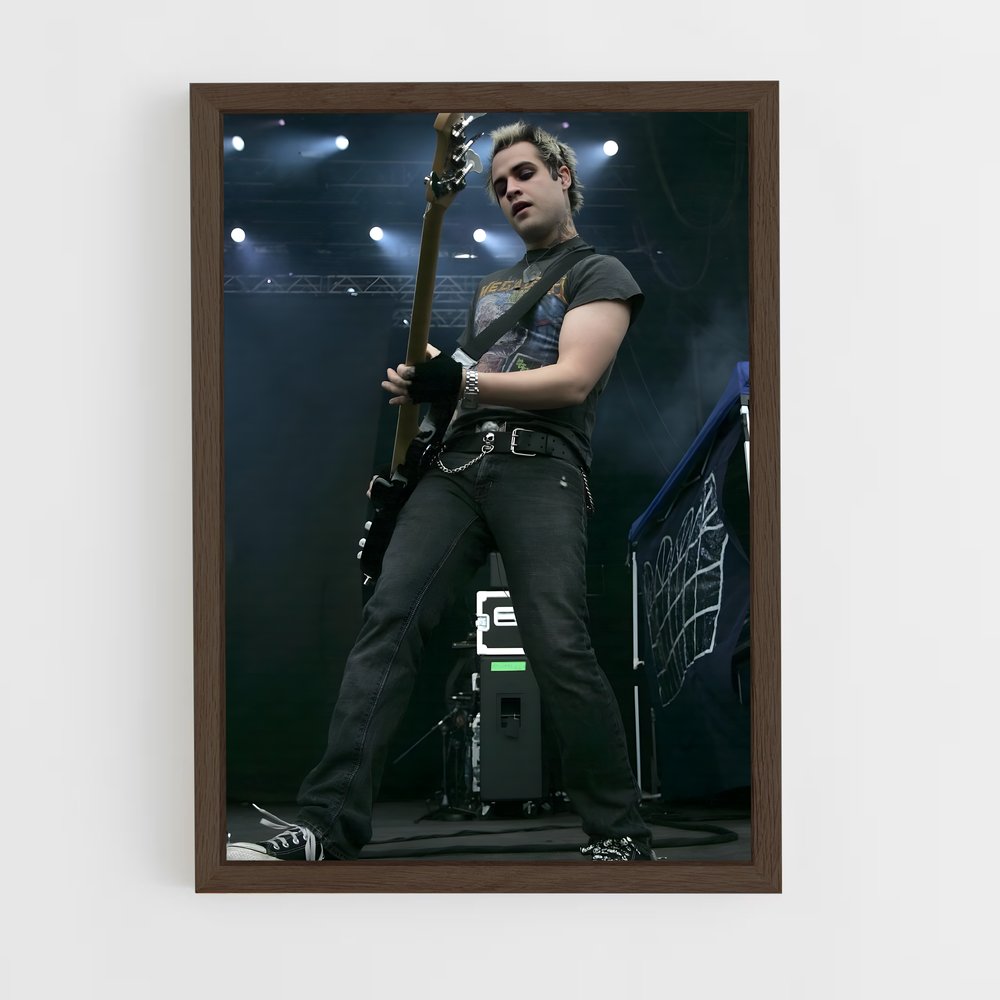 ap-johnny christ-5 cadre Bois foncé