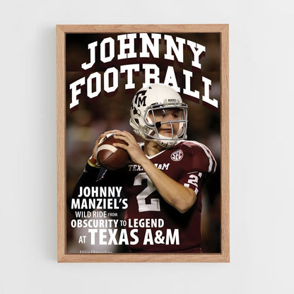ap-johnny manziel-2 cadre Bois clair