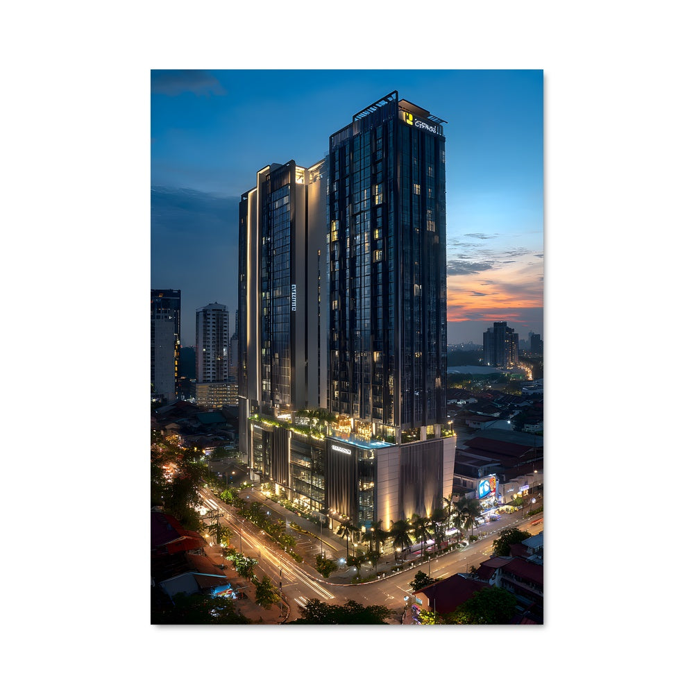 Poster Nuit Étoilée à Johor Bahru