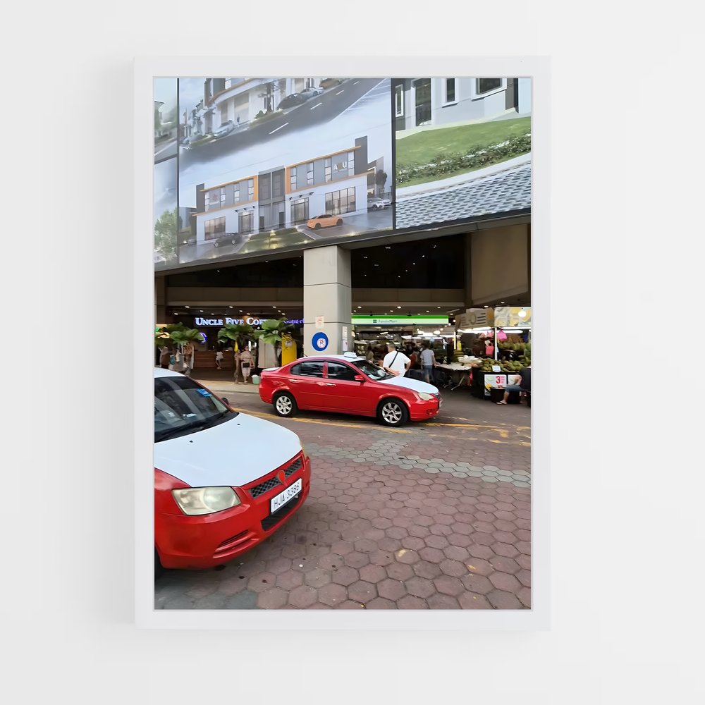 ap-johor bahru-6 cadre Blanc