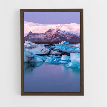 ap-jokulsarlon-3 cadre Bois foncé