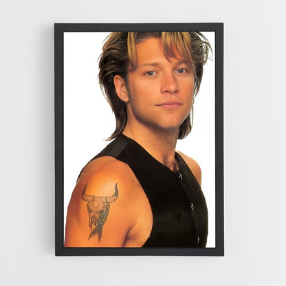 ap-jon bon jovi-2 cadre Noir