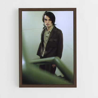 ap-jonny greenwood-5 cadre Bois foncé