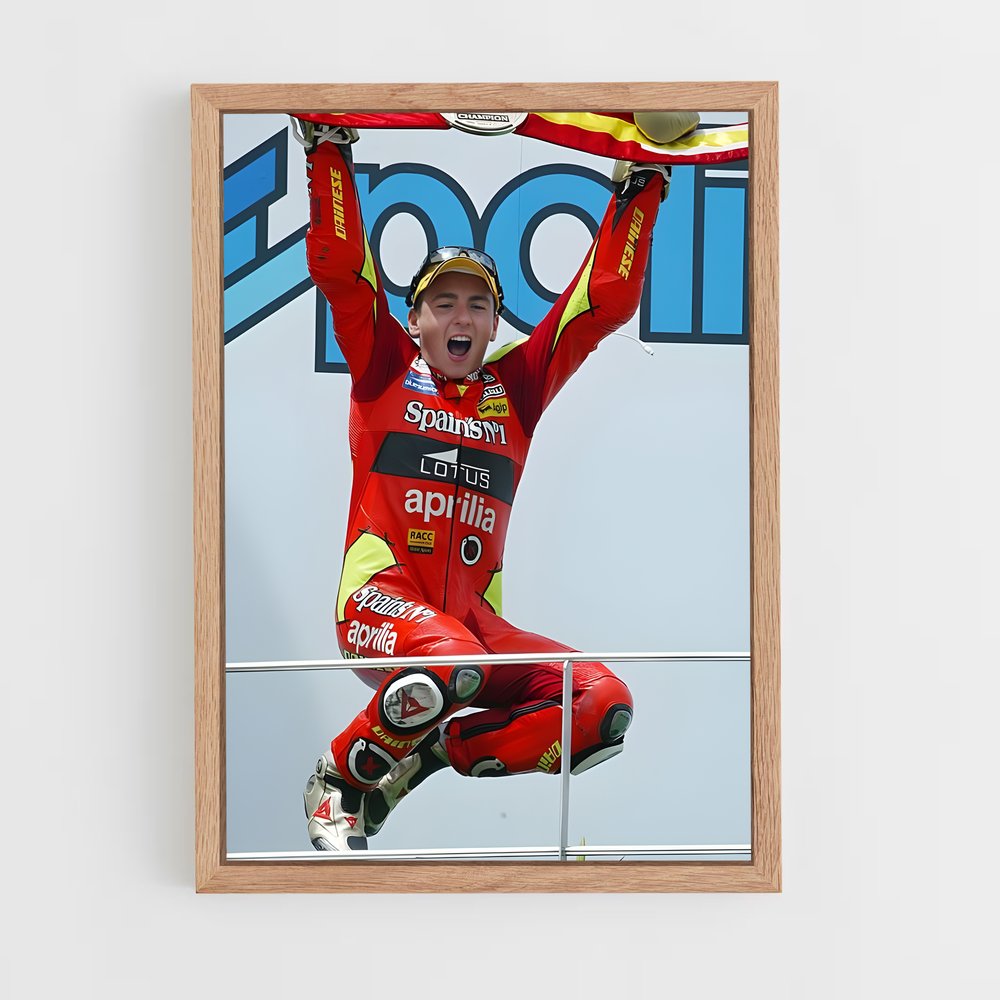 ap-jorge lorenzo-2 cadre Bois clair