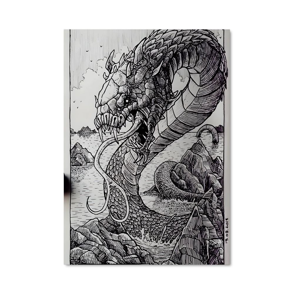 Poster Dragon Titan