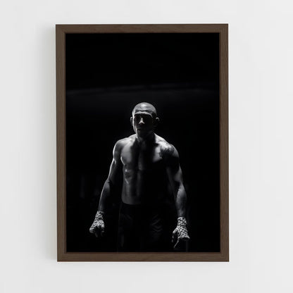 ap-jose aldo-3 cadre Bois foncé
