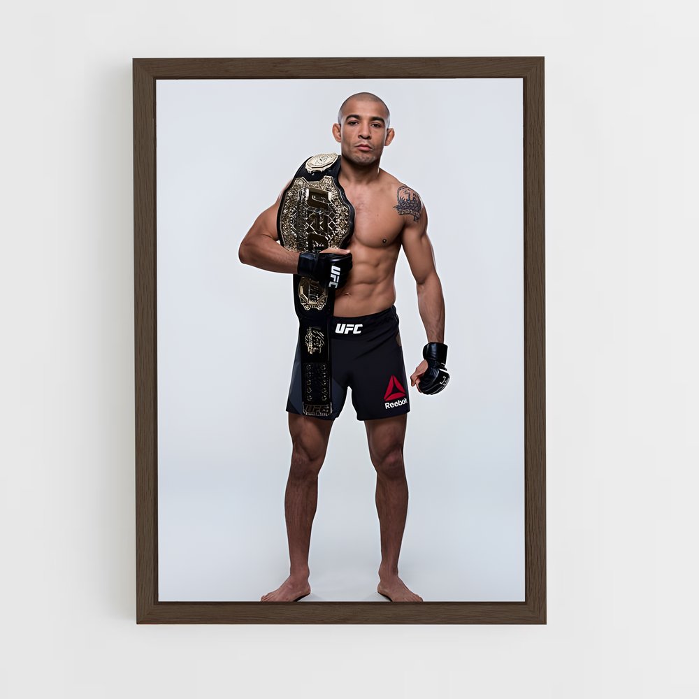 ap-jose aldo-5 cadre Bois foncé