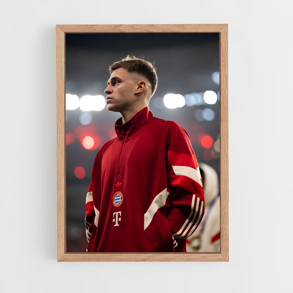 ap-joshua kimmich-1 cadre Bois clair