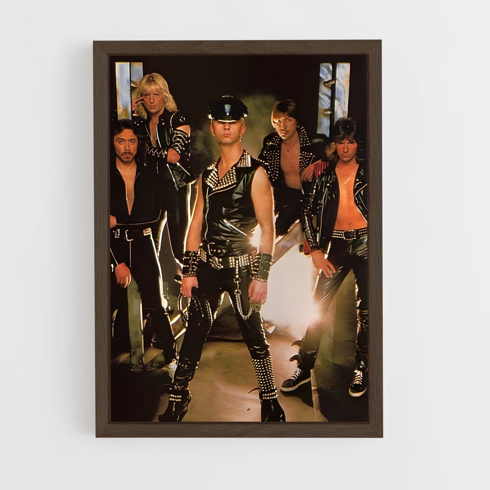 ap-judas priest-3 cadre Bois foncé