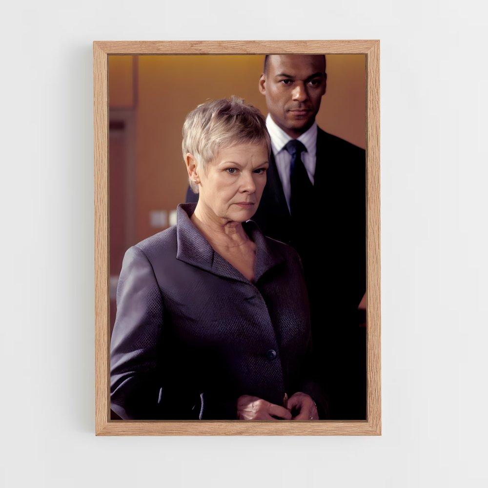ap-judi dench-3 cadre Bois clair