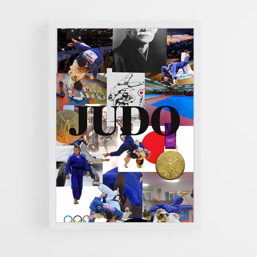 ap-judo-1 cadre Blanc