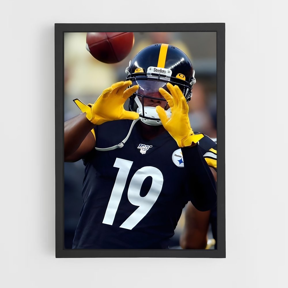 ap-juju smith-schuster-1 cadre Noir